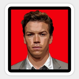 will poulter Sticker